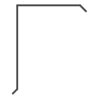 Ortgang ohne Überstand