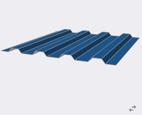 Trapezprofil 35/107 m2